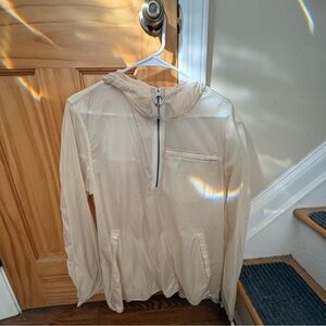 Lululemon Athletica Off-White Nylon Jacket